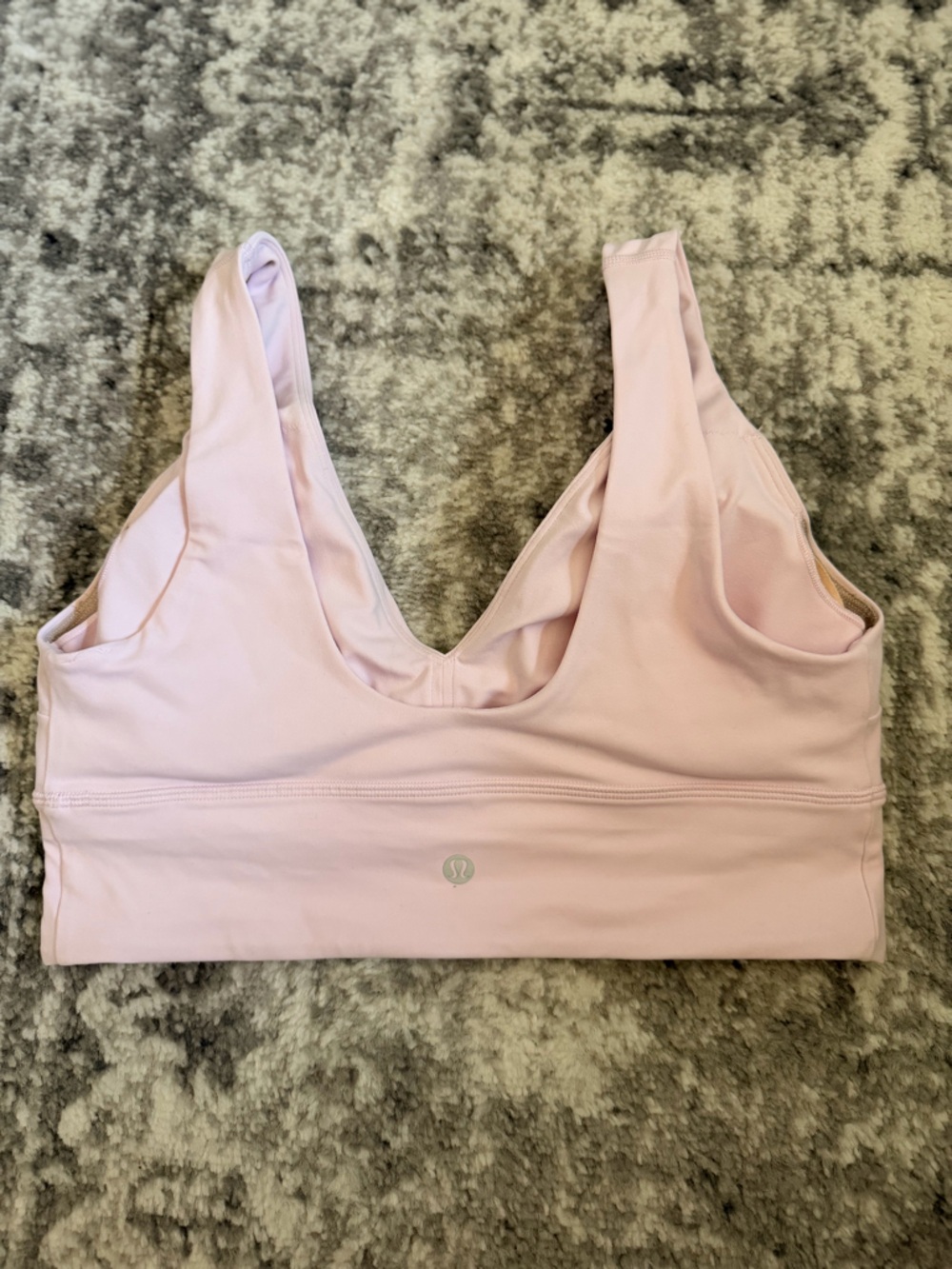 lululemon athletica strawberry milkshake align bra